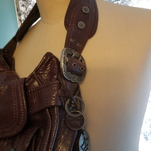 PURPLE Gianni Bini patent leather purse! - Picture 4 of 8